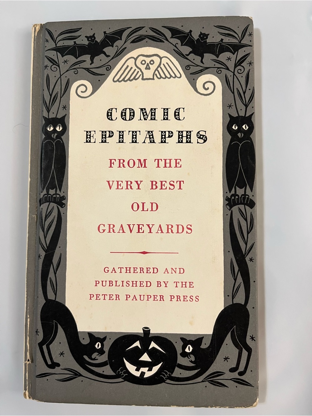 Comic Epitaphs Book – 1957 original. 4.5x7.5, 61 pages. In great condition.